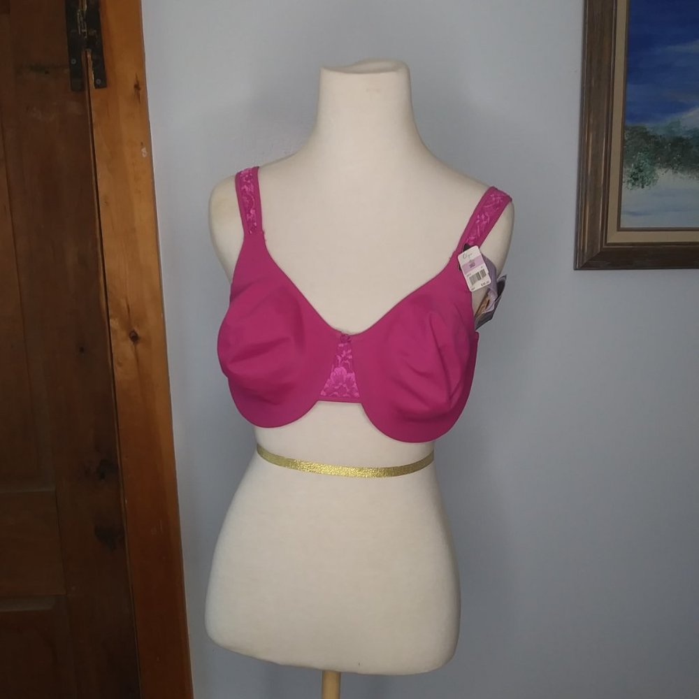 NWT Olga Bra 38D suddenly smooth side shaping - Picture 2 of 16